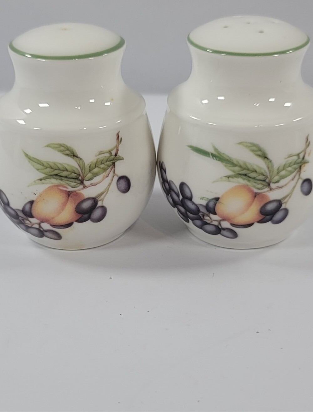 Vtg Royal Doulton Marks & Spencer China ASHBERRY - SALT or PEPPER SHAKERS